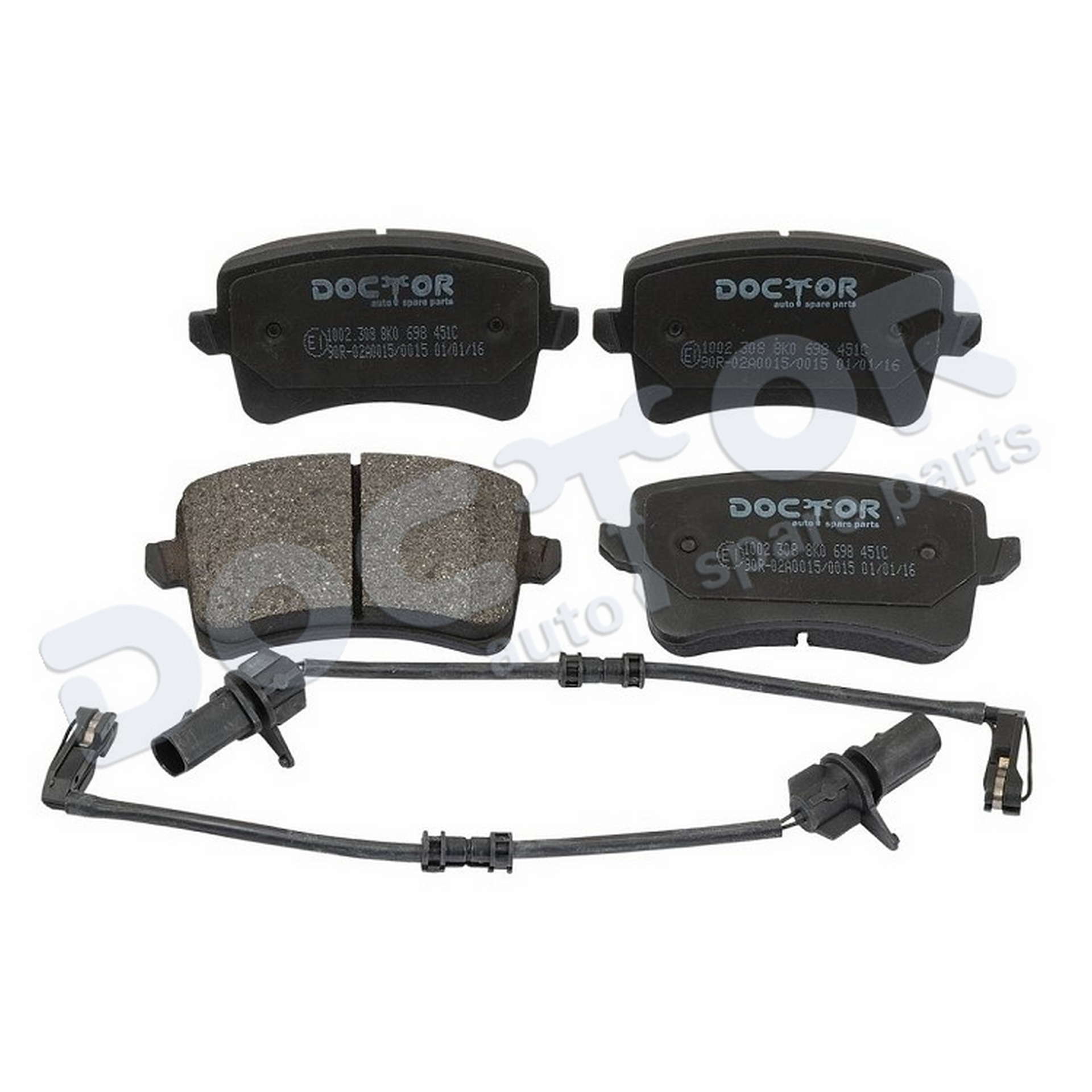 Fren Balatası Arka-Fişli