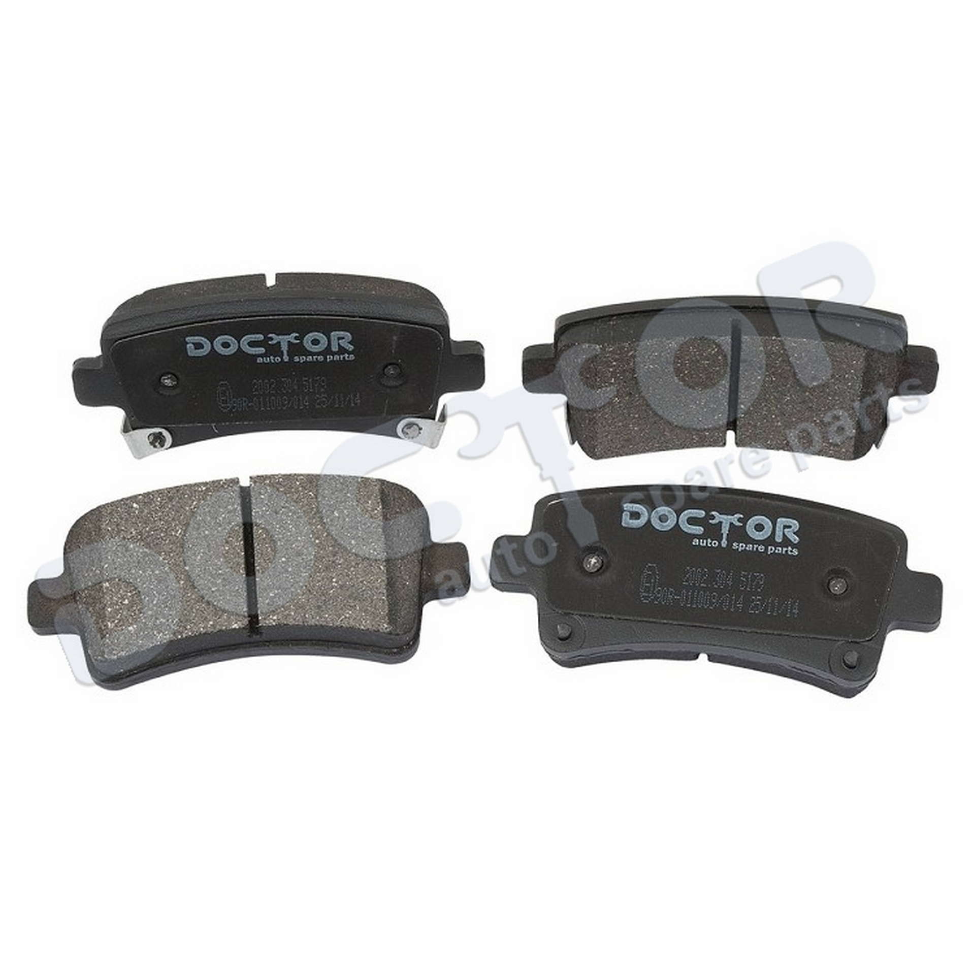 BRAKE PAD-REAR 17-18 INCHES
