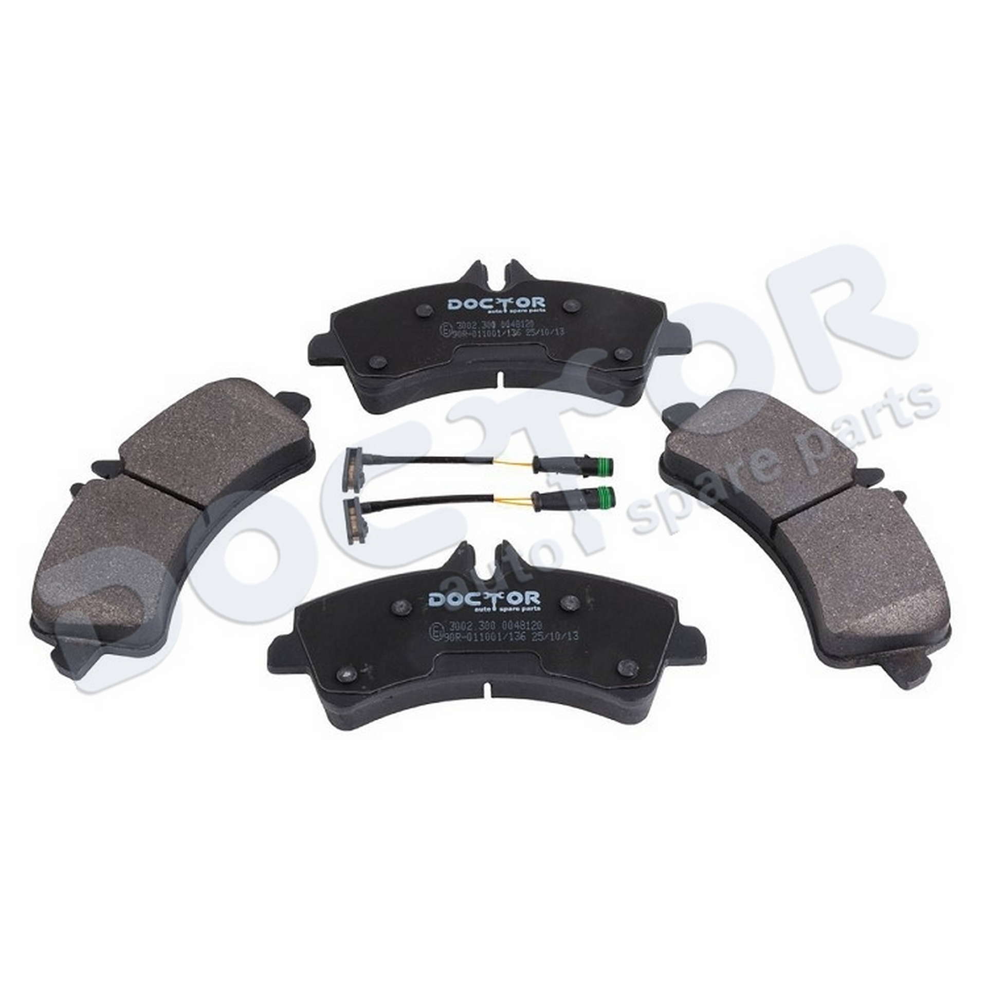 Fren Balatası Arka-(Çift Tekerin)-Fişli